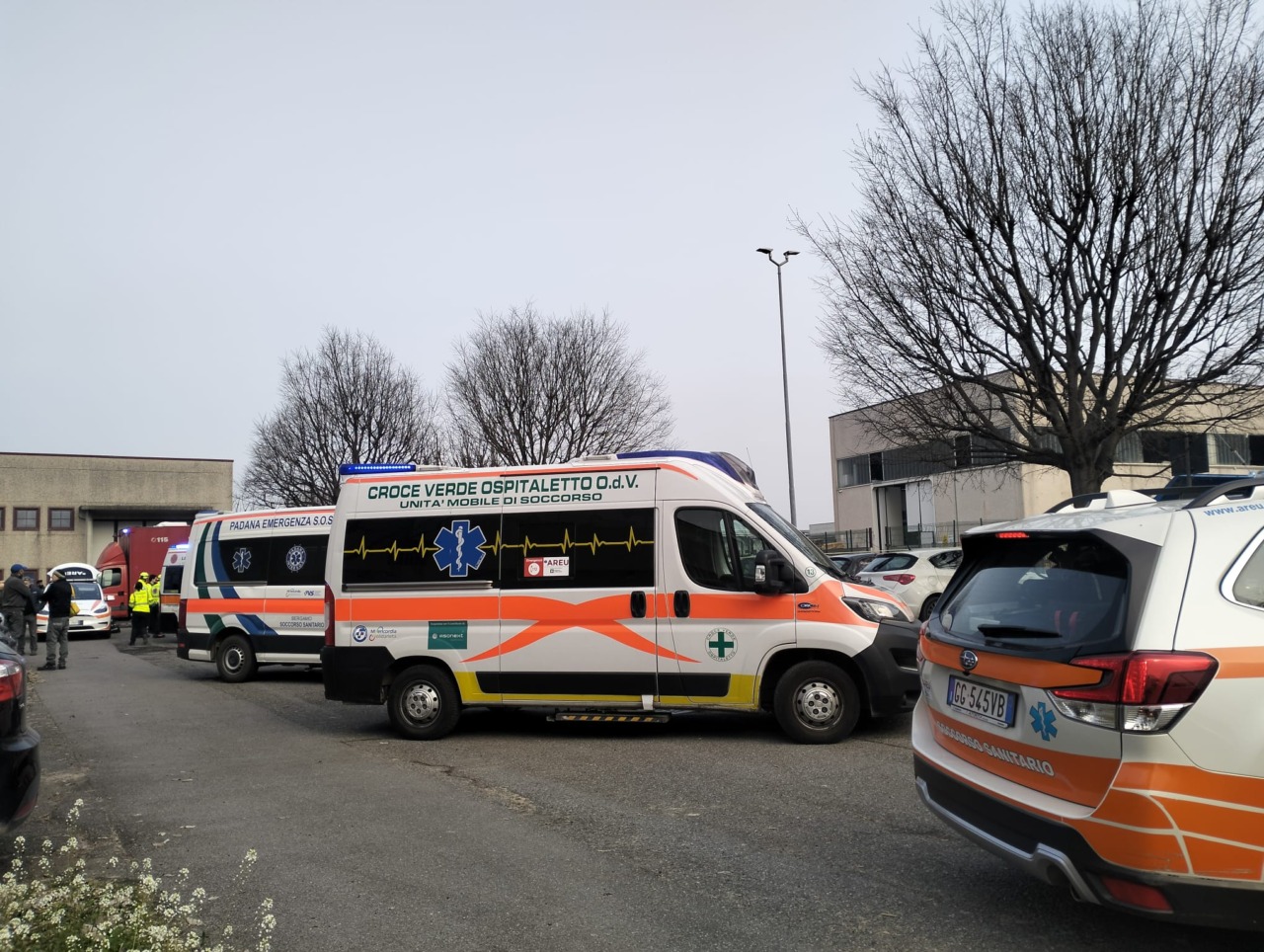 Incidente a Erbusco, esplosione in azienda chimica provoca feriti