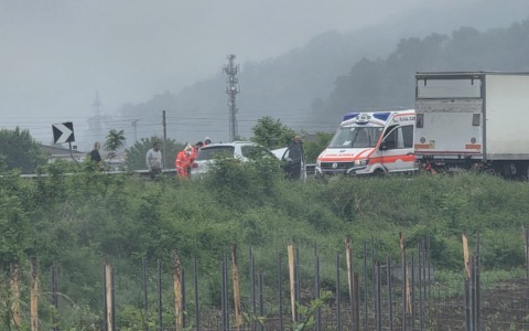 Incidente sulla 469 a Capriolo provoca traffico bloccato