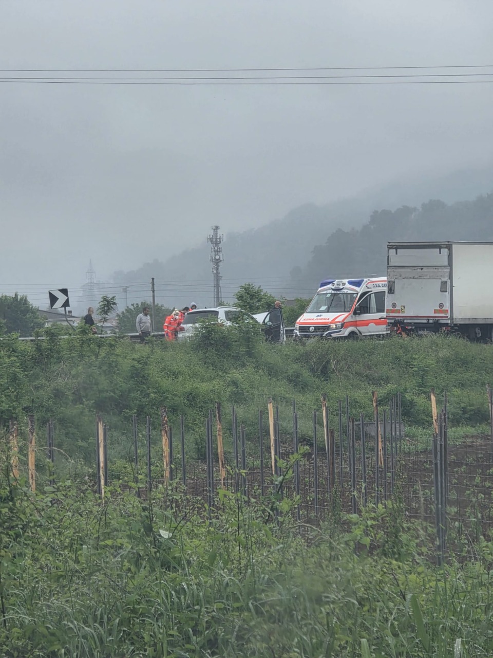 Incidente sulla 469 a Capriolo provoca traffico bloccato