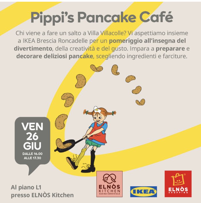 Pippi Calzelunghe protagonista a Elnòs Shopping: ecco le date