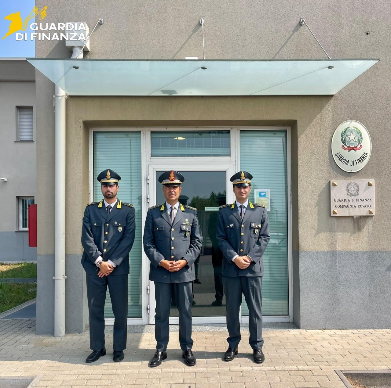 Guardia di Finanza di Rovato: il tenente Antonio Salerno subentra al comando